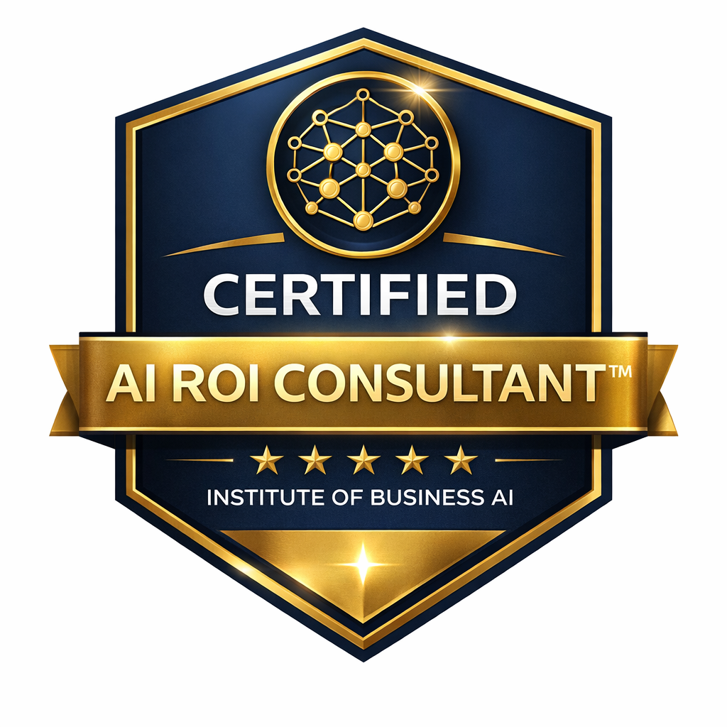 Certified AI ROI Consultant Badge